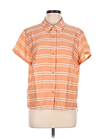 CAbi Short Sleeve Button-Down Shirt (view 1)