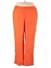 Monroe and Main 100% Viscose Solid Orange Casual Pants Size 1X - photo 1