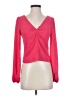 Lulus 100% Polyester Pink Long Sleeve Blouse Size XS - photo 1