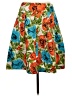 Talbots Floral Blue Casual Skirt Size 8 Petite - photo 2