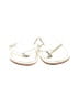 J.Crew Gold White Flip Flops Size 8 - photo 2