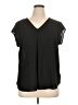 DR2 Black Short Sleeve Blouse Size XL - photo 1