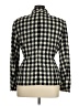 DKNY Checkered-gingham Ivory Blazer Size 14 - photo 2