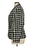 DKNY Checkered-gingham Ivory Blazer Size 14 - photo 5