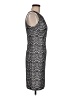 Guess 100% Recycled Polyester Chevron-herringbone Gray Cocktail Dress Size 6 - photo 4