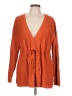 Blair 100% Acrylic Orange Cardigan Size L - photo 1