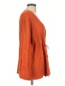 Blair 100% Acrylic Orange Cardigan Size L - photo 4