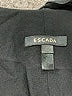 Escada 100% Silk Black Sleeveless Silk Top Size EU 42 / US 12 - photo 7