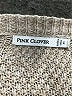 Pink Clover 100% Polyester Metallic Tan Pullover Sweater Size XS - photo 7