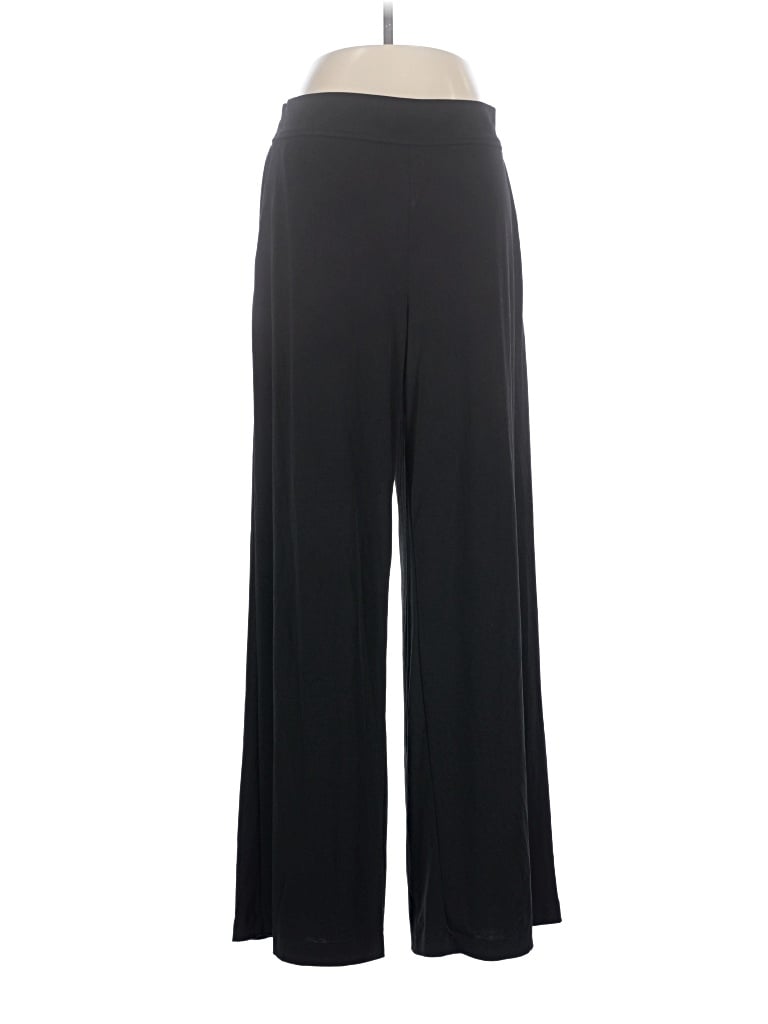 Pre-owned Three Dots Dress Pants In Black