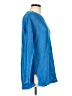 Express 100% Cotton Blue Pullover Sweater Size L - photo 4