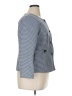 Isabella suits 100% Polyester Houndstooth Blue Blazer Size 16 - photo 4