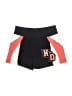 Harley Davidson 100% Cotton Color Block Black Athletic Shorts Size 4 - photo 1