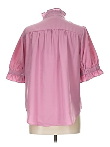 Ann Taylor Short Sleeve Blouse (view 2)