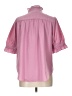Ann Taylor Pink Short Sleeve Blouse Size L - photo 2
