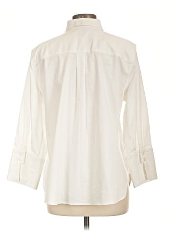 Chico's 3/4 Sleeve Button-Down Shirt (view 2)