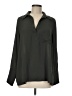 Pleione 100% Polyester Green Long Sleeve Blouse Size M - photo 1