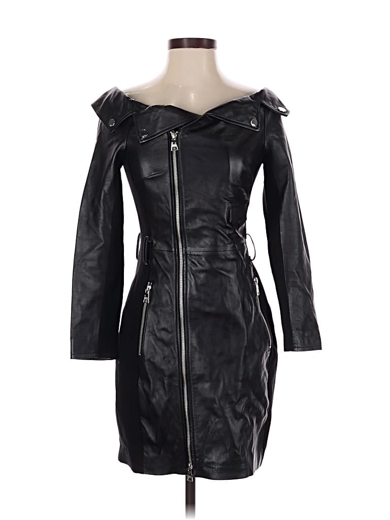 Pre-owned Karl Lagerfeld Coat In Black
