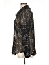 CAbi 100% Polyester Floral Black Long Sleeve Blouse Size XL - photo 5