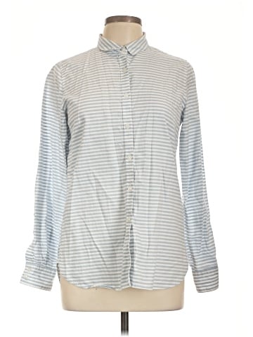 Garnet Hill Long Sleeve Button-Down Shirt (view 1)