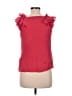 Leifsdottir Red Sleeveless Blouse Size 6 - photo 2