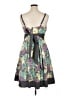 Torrid Floral Gray Cocktail Dress Size 16 - photo 2