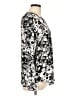 Adrianna Papell 100% Polyester Black 3/4 Sleeve Blouse Size L - photo 4