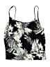 Kona Sol Tropical Black Swimsuit Top Size L - photo 1