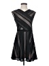 BCBGMAXAZRIA Graphic Black Cocktail Dress Size S - photo 1
