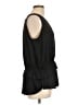 Banana Republic 100% Polyester Black Sleeveless Blouse Size L - photo 4