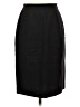 Classiques Entier 100% Wool Solid Black Wool Skirt Size 4 - photo 1