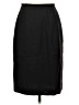 Classiques Entier 100% Wool Solid Black Wool Skirt Size 4 - photo 2