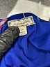 Eyeshadow 100% Polyester Floral Blue Casual Dress Size 2X - photo 4