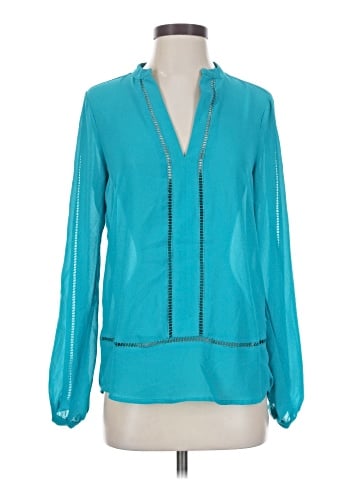 MICHAEL Michael Kors Long Sleeve Blouse (view 1)