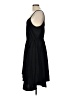Gap 100% Polyester Solid Black Casual Dress Size 10 - photo 5