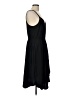 Gap 100% Polyester Solid Black Casual Dress Size 10 - photo 4