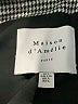 Maison d' Amelie Houndstooth Gray Jacket Size L - photo 6