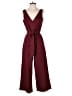 Sam Edelman Solid Burgundy Jumpsuit Size 6 - photo 1