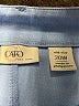 Cato Solid Blue Casual Pants Size 20 - photo 4