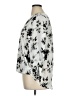 Weston 100% Polyester Floral Ivory 3/4 Sleeve Blouse Size XL - photo 5