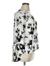 Weston 100% Polyester Floral Ivory 3/4 Sleeve Blouse Size XL - photo 4