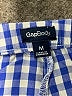 Gap Body Checkered-gingham Blue Shorts Size M - photo 3