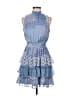 MSK Blue Cocktail Dress Size M (petite) - photo 1