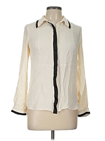 Diane von Furstenberg Long Sleeve Blouse (view 1)