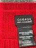 George 100% Cashmere Red Cashmere Pullover Sweater Size XL - photo 7