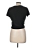 Madewell 100% Cotton Black Knot-Front Tee Size M - photo 2