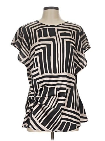 Donna Karan New York Short Sleeve Blouse (view 1)