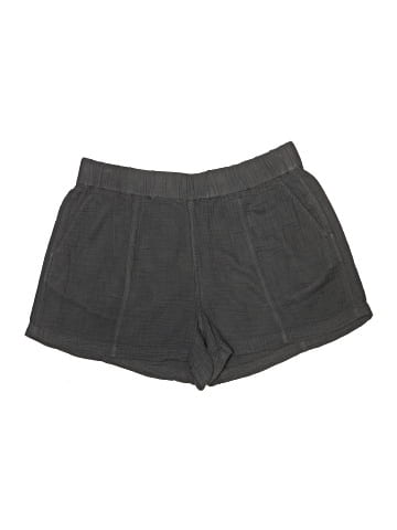 Madewell Plus Easy Pull-On Shorts in Lightspun (view 1)