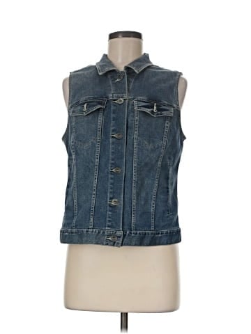 TWO by Vince Camuto Denim Vest (view 1)
