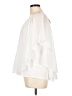 Cato 100% Polyester Ivory 3/4 Sleeve Blouse Size L - photo 5